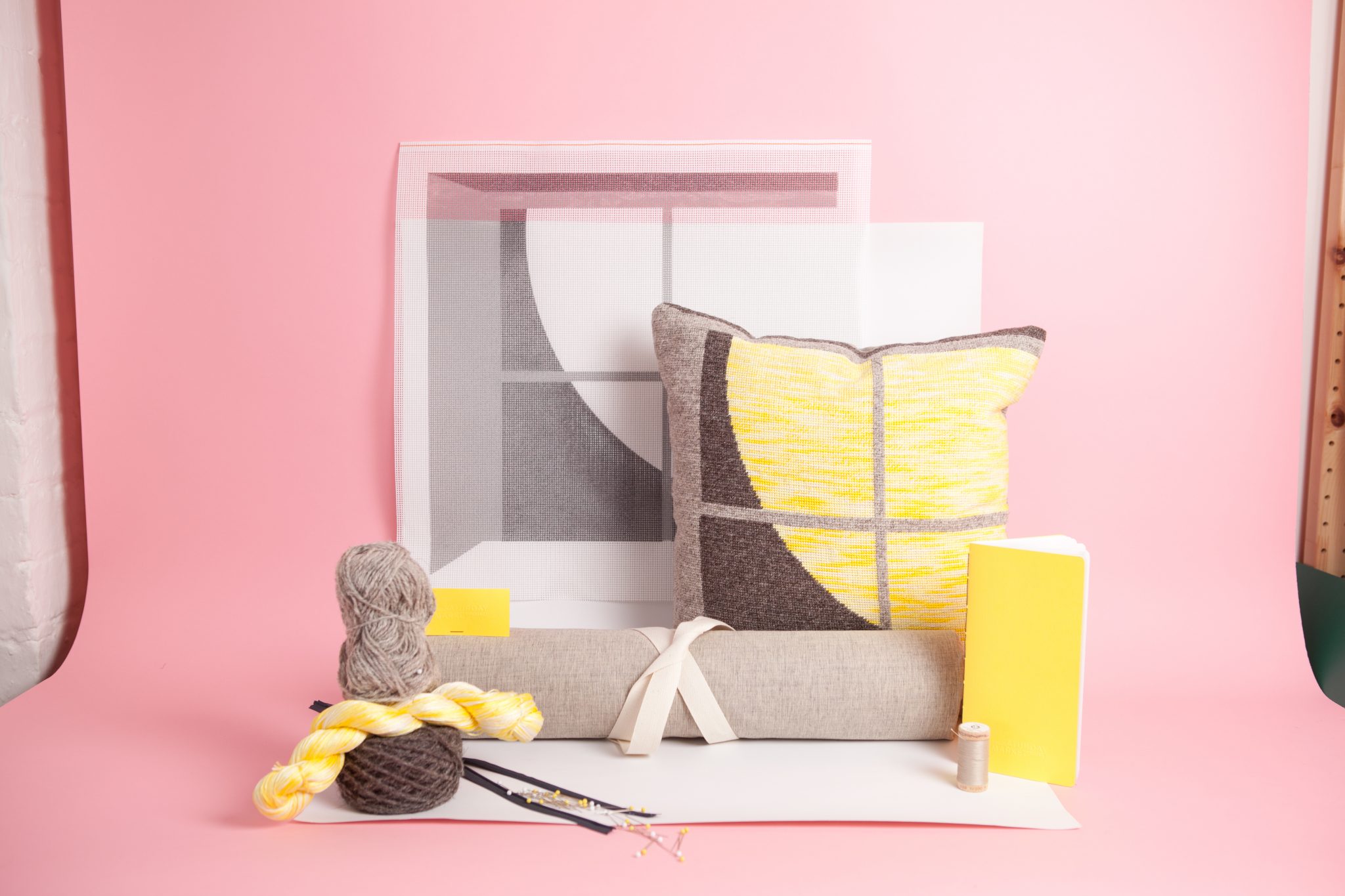 Yonder: A Needlepoint Tapestry Cushion Kit