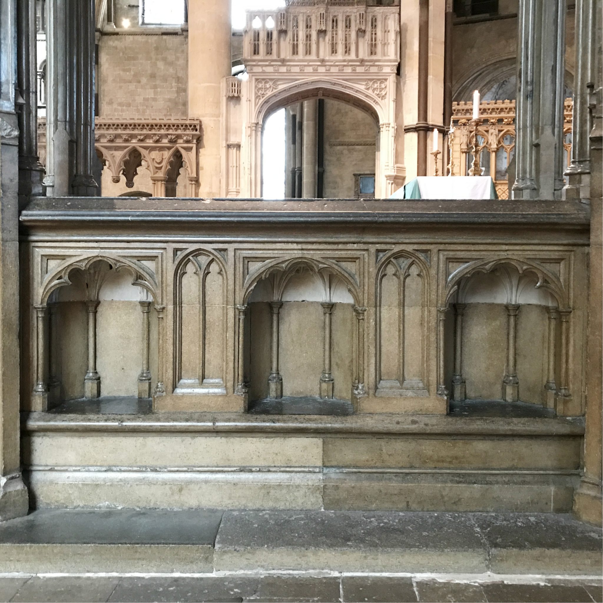 Bethan Lloyd Worthington Simon of Sudbury’s tomb, Canterbury Cathedral