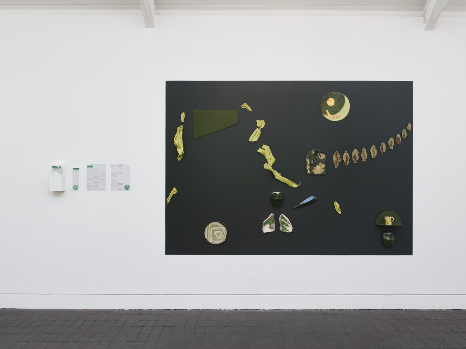 Making all the greens unstable, Jerwood Makers Open, Bethan Lloyd Worthington