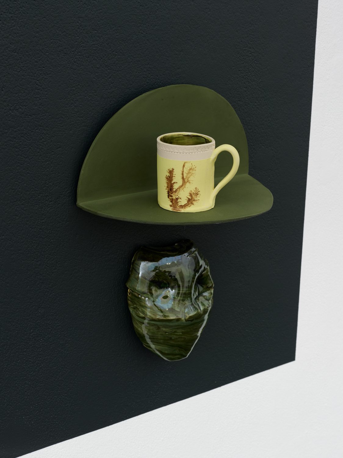 Making all the greens unstable, Jerwood Makers Open, Bethan Lloyd Worthington
