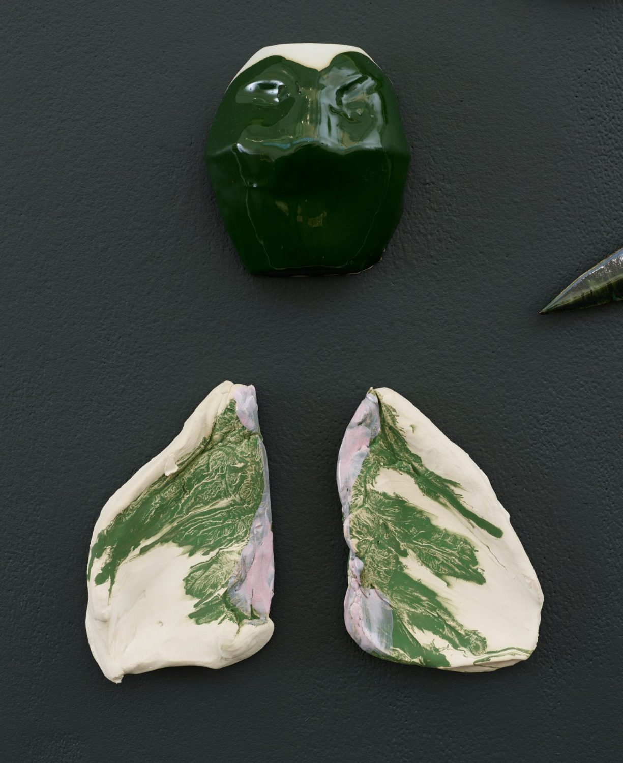 Making all the greens unstable, Jerwood Makers Open, Bethan Lloyd Worthington