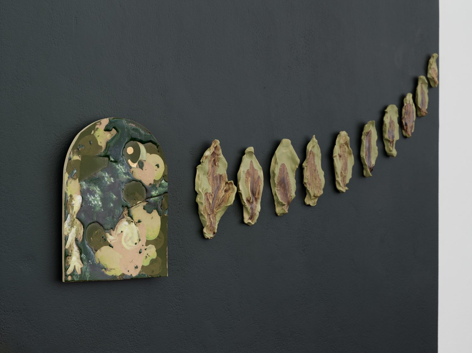 Making all the greens unstable, Jerwood Makers Open, Bethan Lloyd Worthington